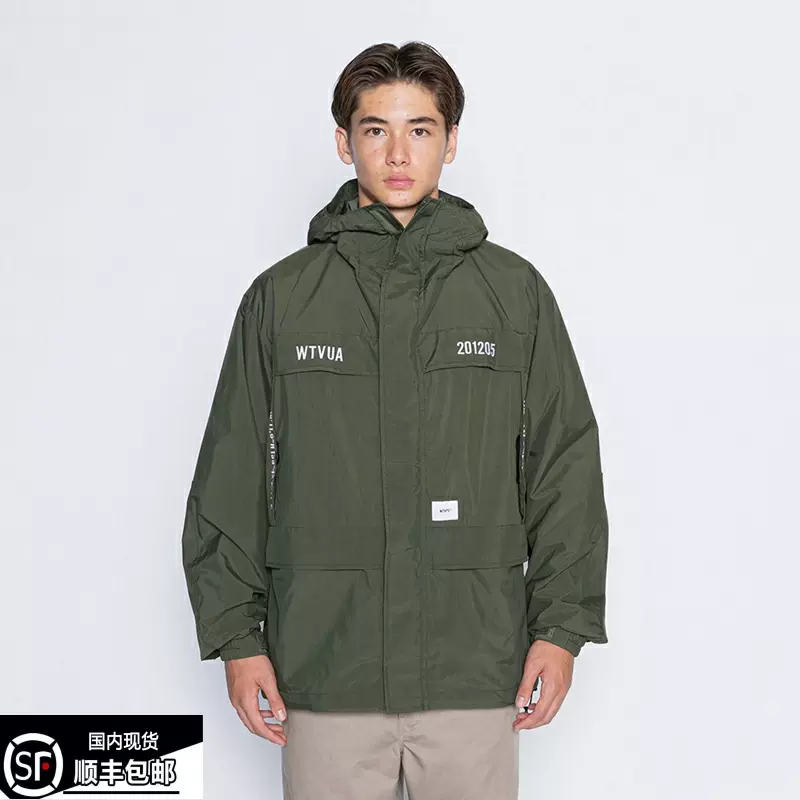 四季出品现货WTAPS SHERPA JACKET NYLON TAFFETA口袋夹克21SS - Taobao