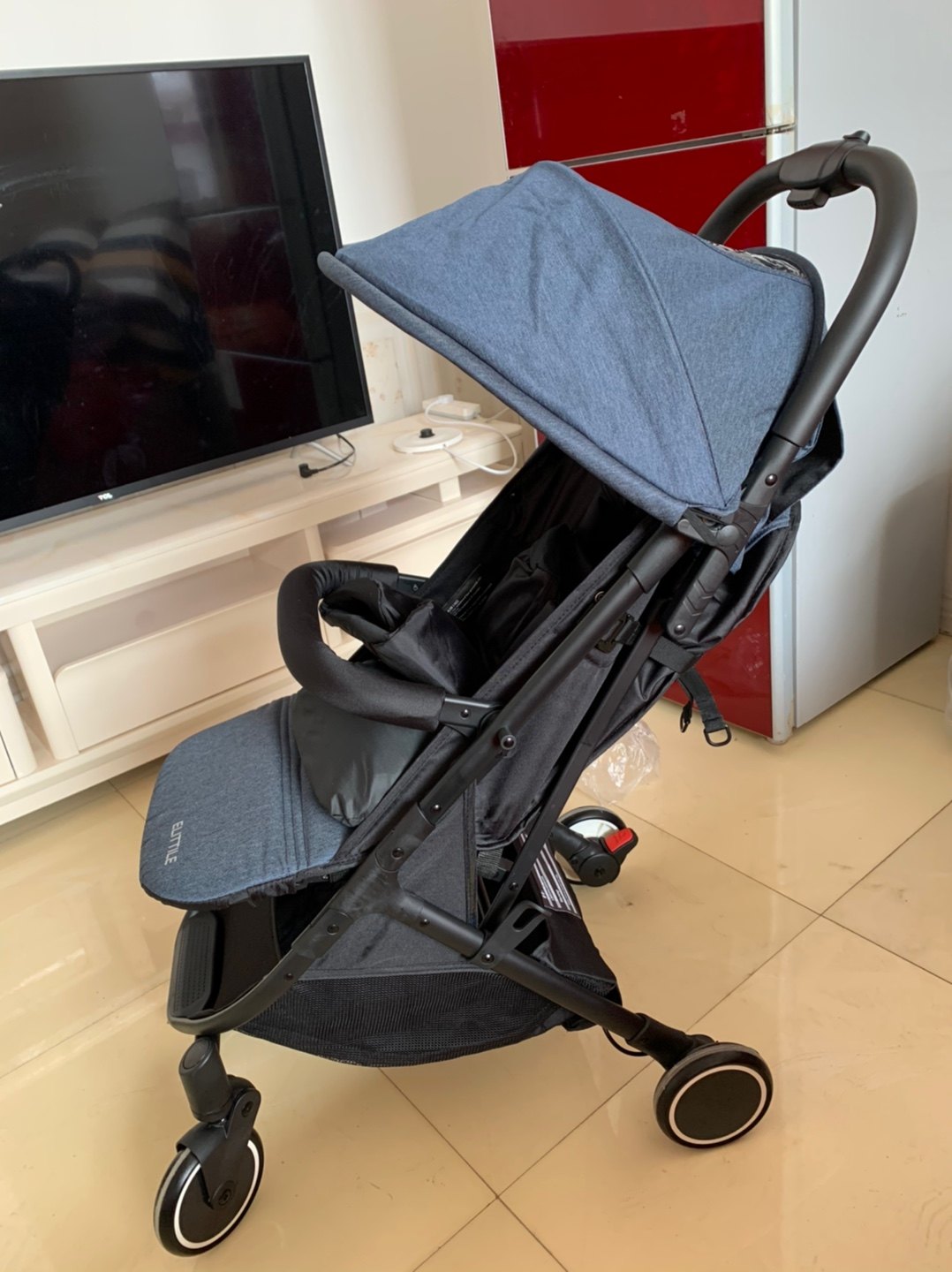 elittile婴儿推车轻便伞车可坐可躺摺叠可携式儿童车宝宝推车