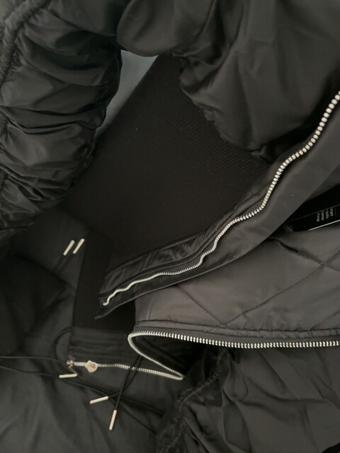RIBBED HOODED TASSEL JACKET image 9