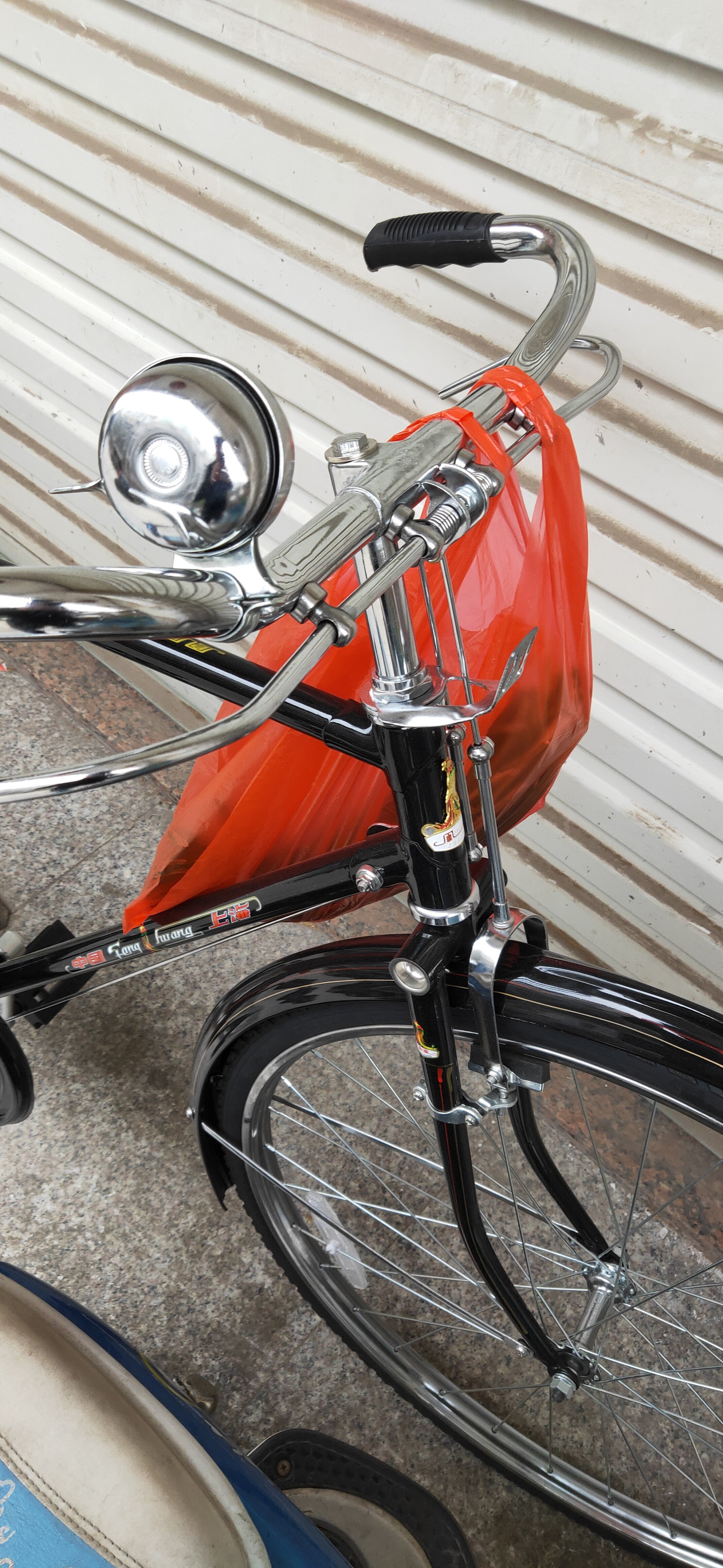 老上海凤凰26/28寸传统老式复古杆闸男女轻磅重磅加重载重自行车