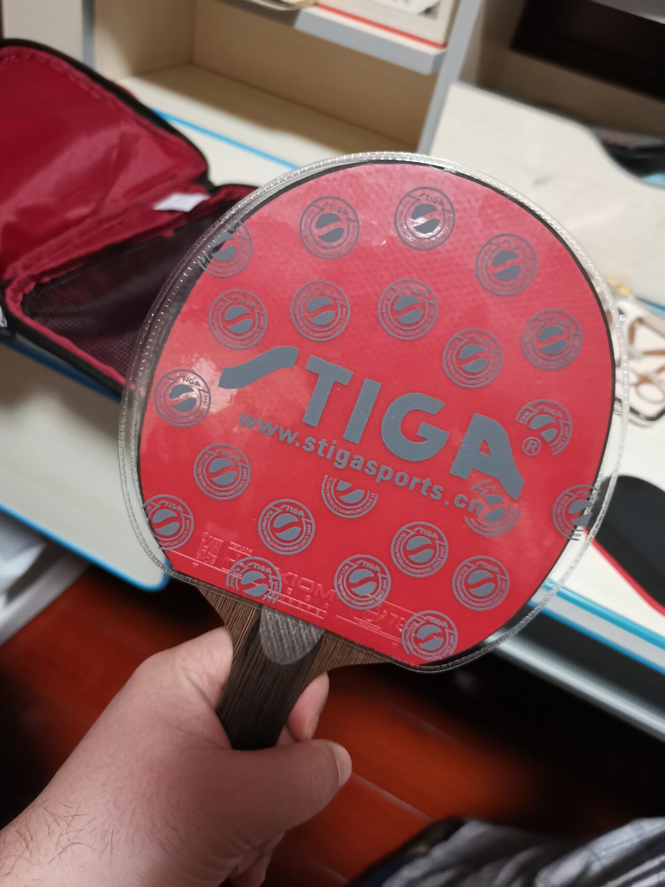 莹恋stiga斯帝卡nostalgic传奇7斯蒂卡ac oc红豆木乒乓球底板球拍