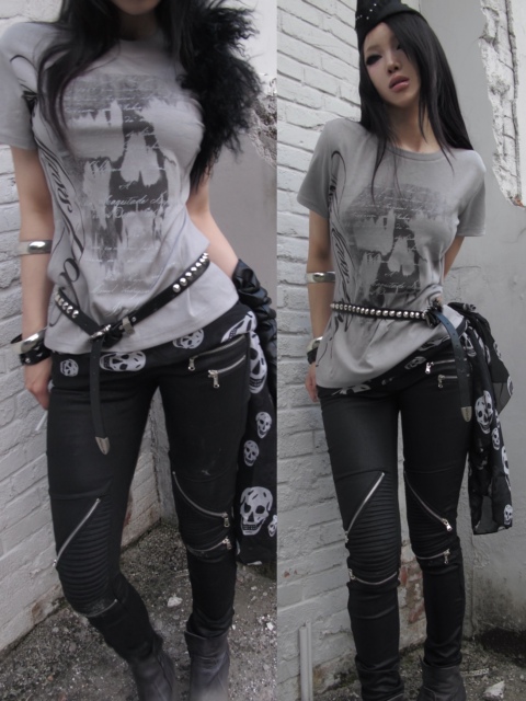LIQUID METAL SKULL T-SHIRT image 7