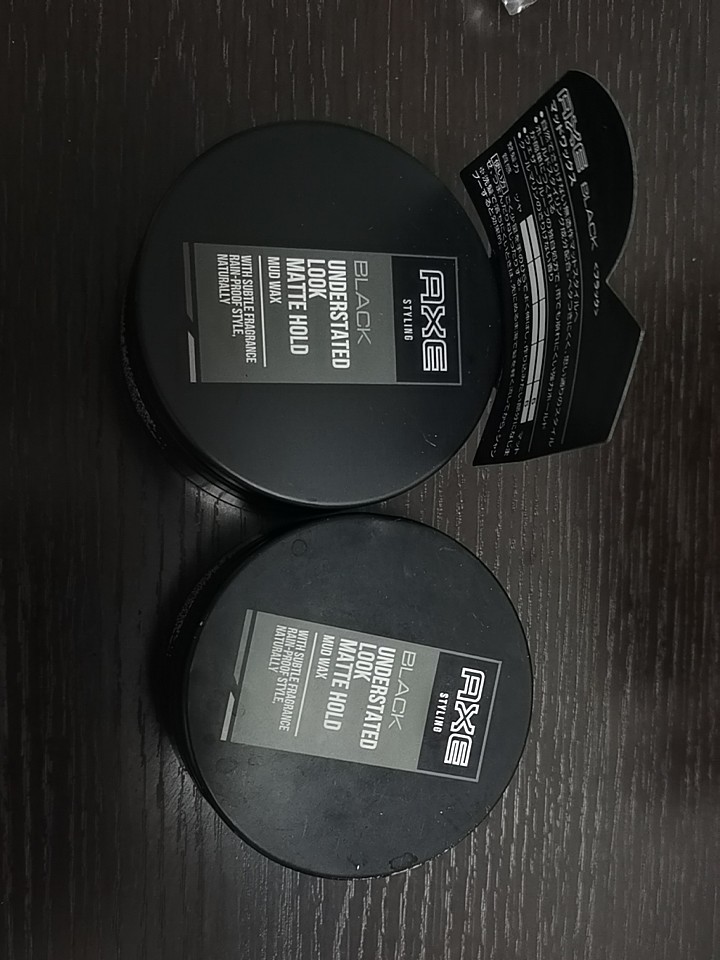 現貨日本本土unilever Axe Black Mud Wax焗油髮泥束立定型髮蠟