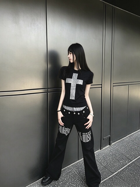 SPLICED MACHETE SKINNY JEANS image 2
