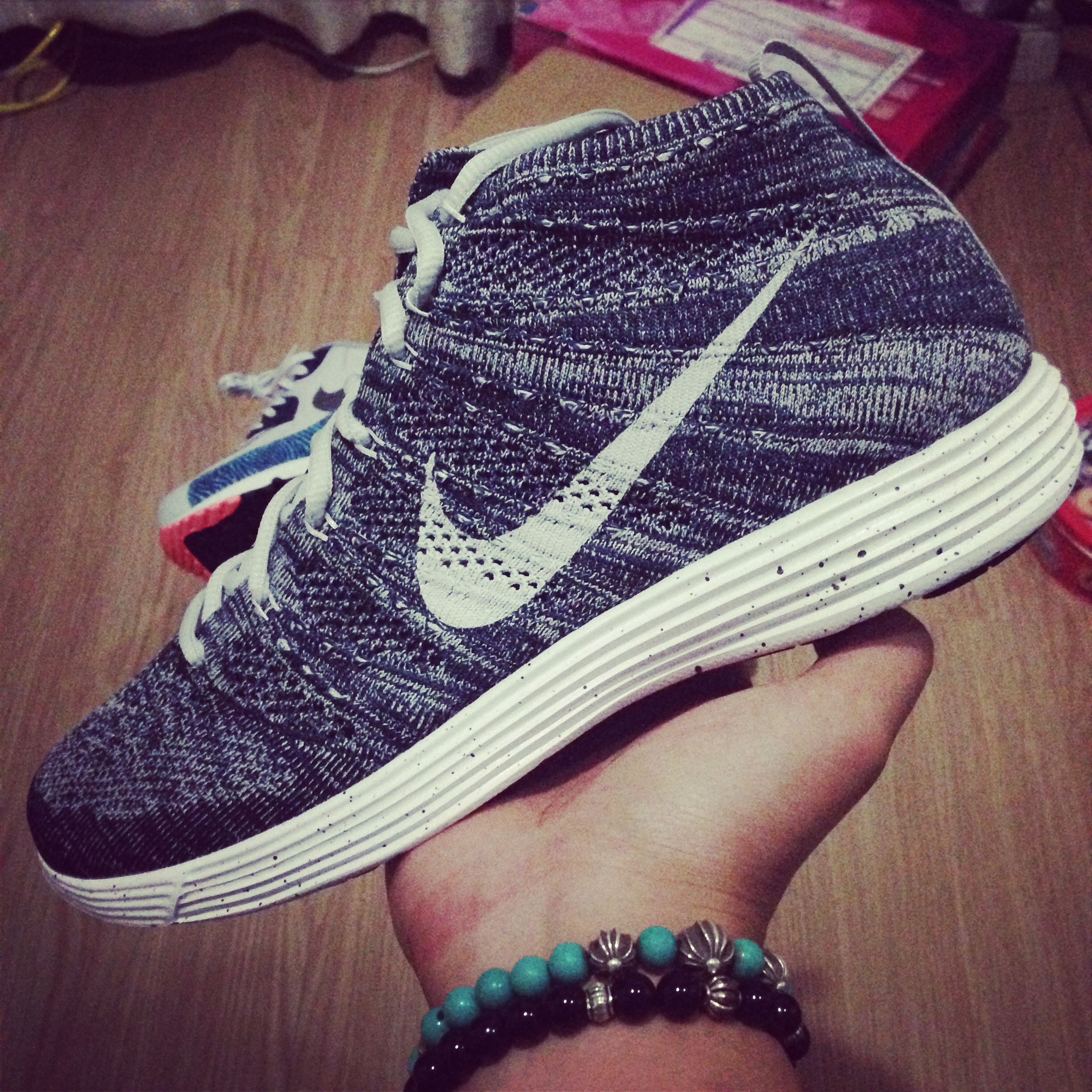 

кроссовки Nike Lunar Flyknit Chukka HTM" 554969-400