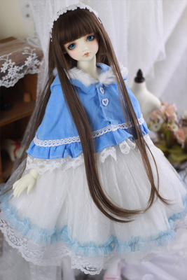 taobao agent BJD baby clothes 3 minutes 1/3 cloak set -Blue の Yun/Pink Rhyme