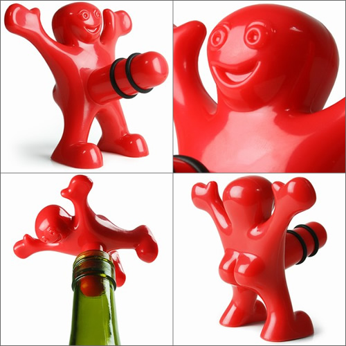 

пробка для закупоривания бутылок Happy Man Bottle Opener