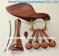 Скрипка с аксессуарами из сандалового дерева, полный комплект