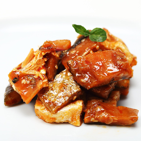 【菜男】香辣鱼块80g/袋私房菜半成品凉菜方便菜熟食特色零食小吃