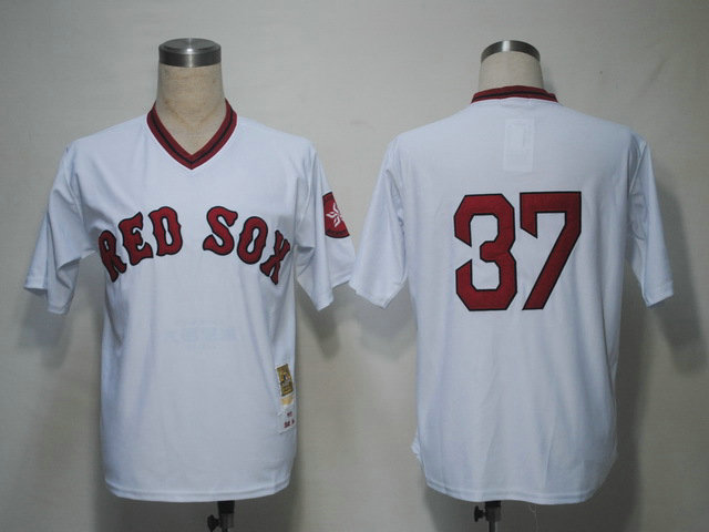

Форма для регби Hao Eagle Boston Red Sox 27 Fisk 37 Lee Baseball Jersey