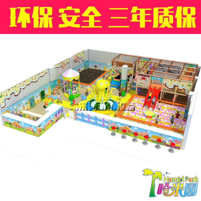 

Детская игровая площадка Hammy soft play A3