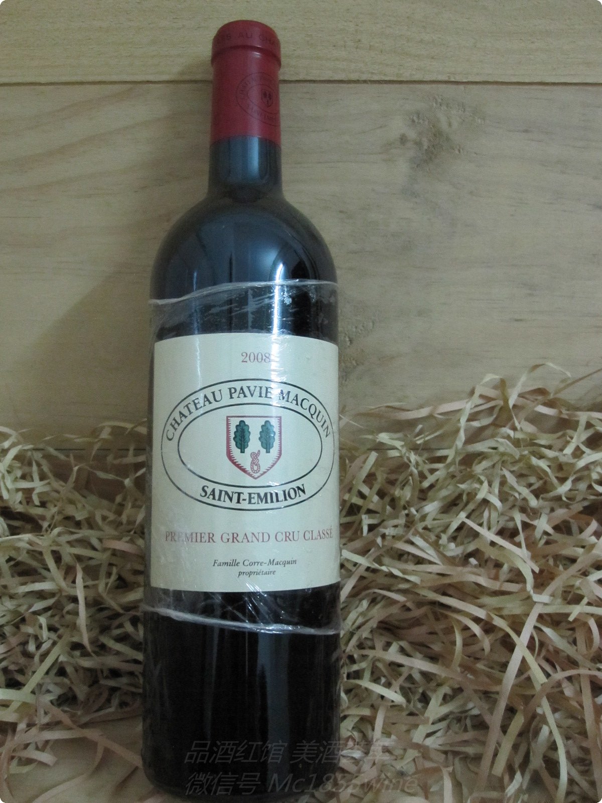 

Коллекционная бутылка Chateau Pavie Macquin 2009