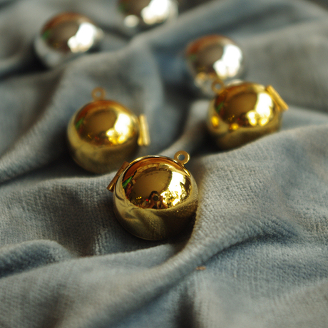 golden snitch可爱的魔法小球相盒一颗 高品质镀厚真金真银