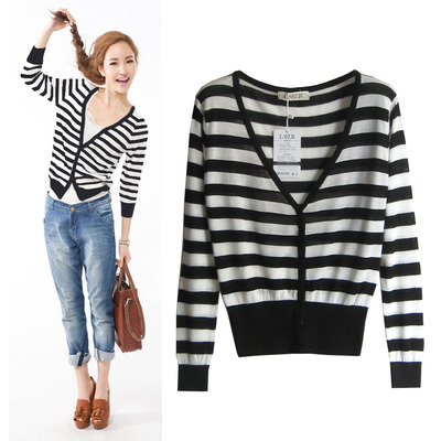 taobao agent Knitted sweater, cardigan, ultra thin summer clothing, long sleeve, UV protection