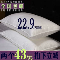Star Hotel Hotel Single/Double All -cotton Plauffy Pillow Core Super Comerecy Pillow Dillow