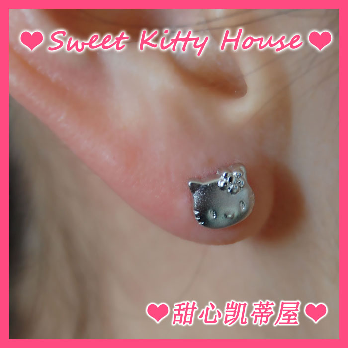 

Гвоздики Hello kitty 925