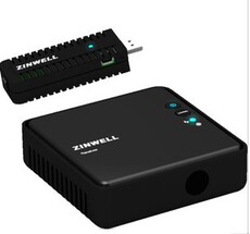 Беспроводной HD 台湾zinwell whd-100 无线hdmi高清3d影音传输器