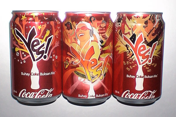 

Сувенир Coca-Cola Yes --