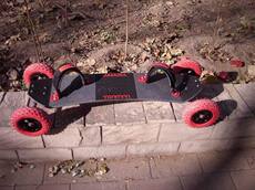 Самокат 英国碳纤维 trampa 牵引风筝滑板车 landboard