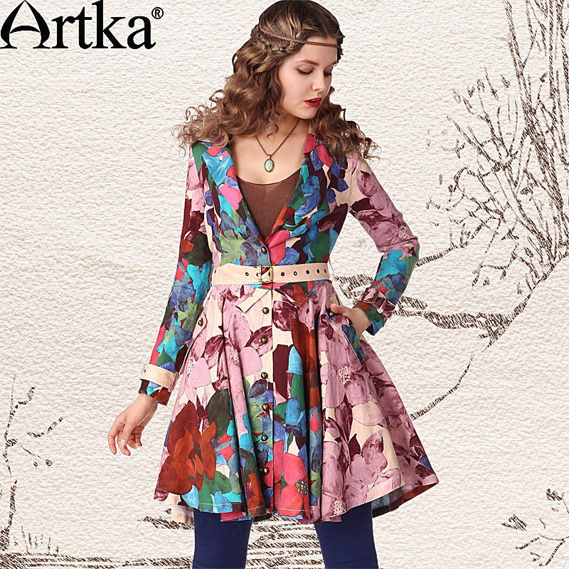 

женский плащ Artka fa10042c 2015