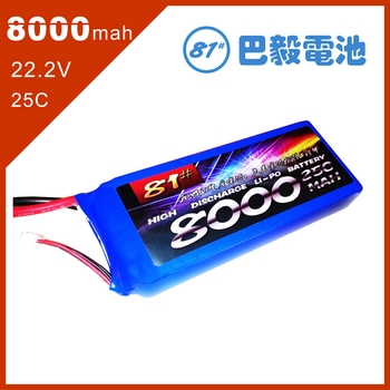 

Устройства и запчасти для моделей с ДУ Ba Yi model batteries 81 6S22.2V8000MAH25C FPV