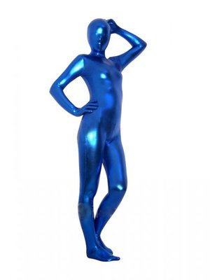 taobao agent Tujiao all -inclusive tight body jacket blue conjoined all -inclusive tight -dressed stage performance clothing Zentai nightclub clothing