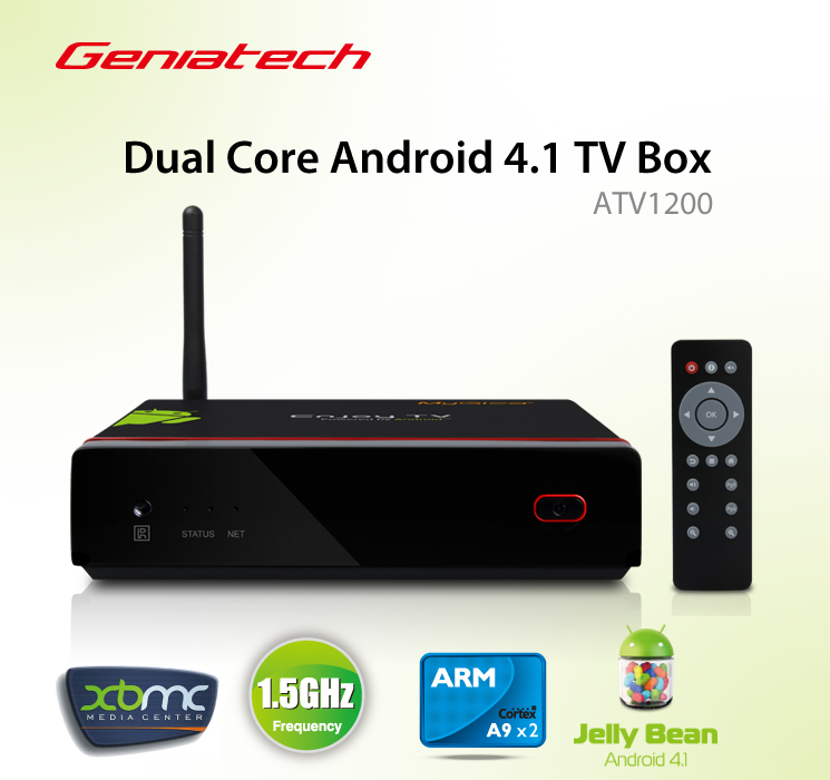 

HD-плеер MYGICA ATV1200 Android Enjoy TV Box