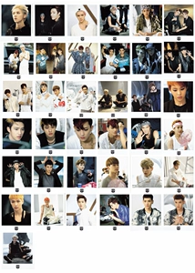 [Spot Homemade] Второе поколение официального окружающего поколения EXO, xoxo Wolf and Beauty Lomo Card