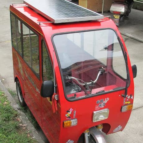 00 48伏電動車太陽能充電板 48v 電動三輪車太陽能發電板120w