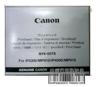 

Печатающая головка для принтера CANON IP5300/MP810/IP4500/MP610