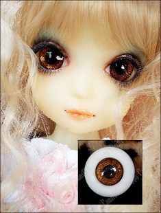 taobao agent SD BJD Doll Eye Beads A -grade Glass Golden Sands 14mm 16mm 18mm 3 minutes 4 minutes