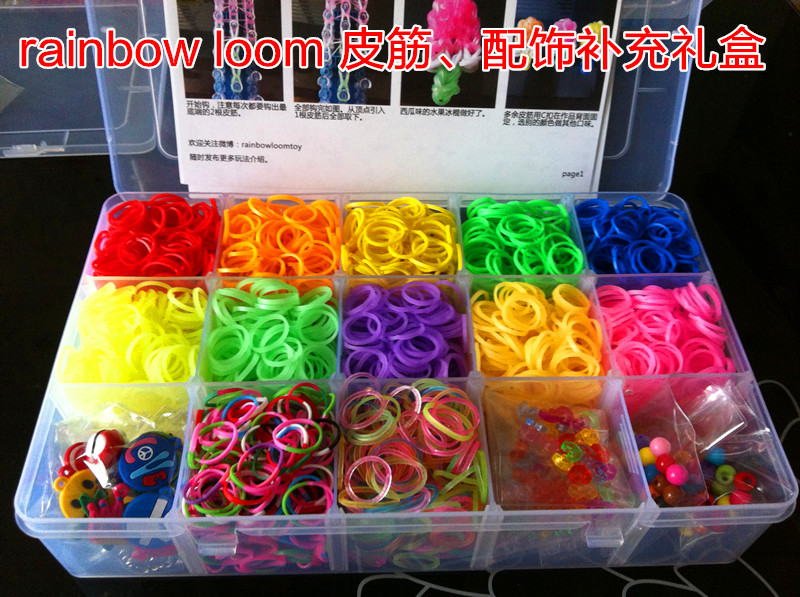 

Украшение "Сделай сам" Rainbow toys Rainbow Loom Refill Bands Charms