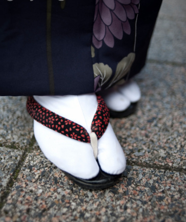 出口日本正单-和风高级二趾袜 木屐袜(男女适合)高性价比