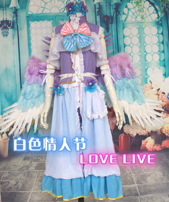 taobao agent Can be matched with gradient wings cosplay clothing lovelive!White Valentine's Day Garden Tianhai Non -Singing Service