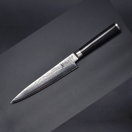 kai贝印 旬系列锯齿刃150mm番茄刀切片多功能刀日本原装进口vgmax