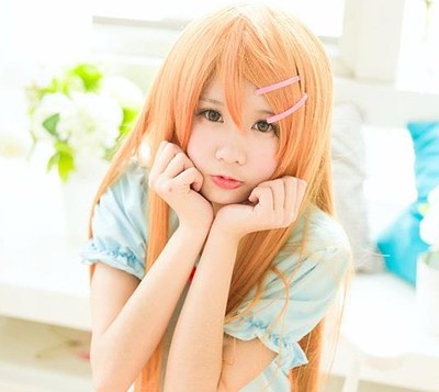 taobao agent Cosplay Japanese anime 俺 妹 How can I have such a cute Tong Nai hair jewelry pink