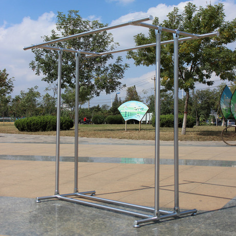 【配件晾衣架】_双杆晾衣架图片_不锈钢挂衣架价格_搭配分享 - 爱逛街