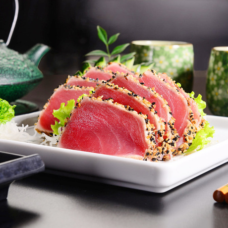 【韩湾】超低温金枪鱼刺身500g 4a金枪鱼吞拿鱼中段送芥末酱