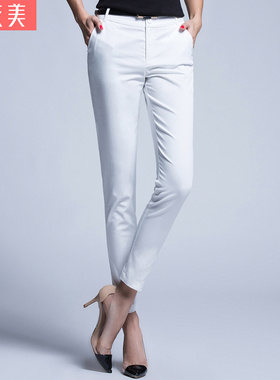 【白色裤子】_白色女士裤子图片_休闲新款裤子价格_搭配分享 - 爱逛街