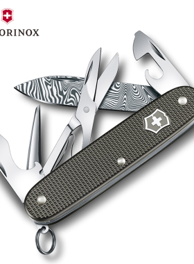 victorinox维氏瑞士军刀 130mm军刀户外多功能刀具 新骑士-原木55