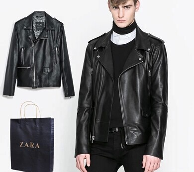 

Одежда из кожи ZARA 15