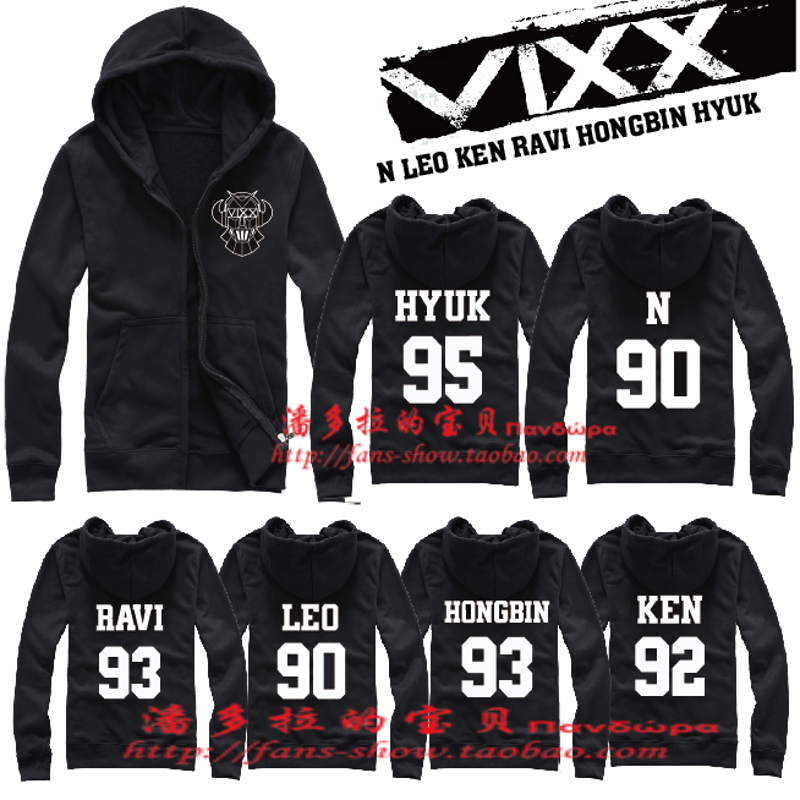 

VIXX LEO HONGBIN RAVI KEN HYUK Hoodie