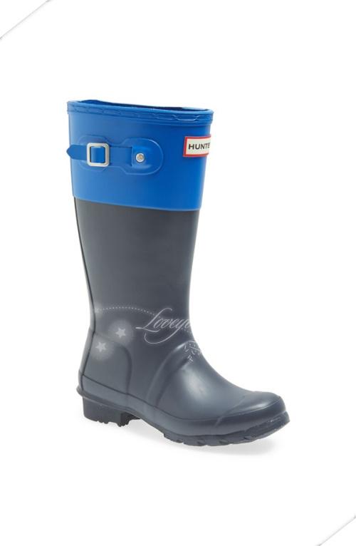 

Резиновые сапоги детские Hunter 'Original Color Block' Rain