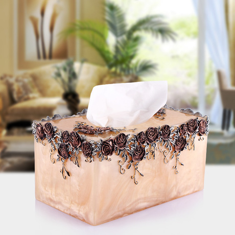 【创意多功能纸巾盒】_多功能欧式纸巾盒图片_蕾丝抽纸盒价格_搭配
