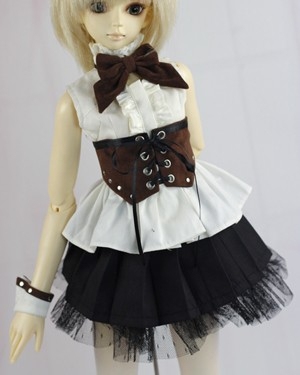 taobao agent Doll, clothing, set, skirt, children's clothing, 65cm