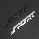 Модификация автомобиля спорт спорт персонализированный автомобильный этикетка наклейка металлическая боковая маркировка