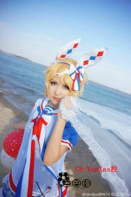 taobao agent [Three Color Jin] COSPLAY Mirror Gemini COS Cos service navy gorgeous version of my sister and sister