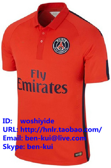 

Футбольная форма 2014/15 PSG Top AAA+ Paris Saint-Germain Third Away ,player