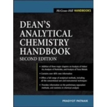 

]Dean's Analytical Chemistry Handbook (McGraw-Hill