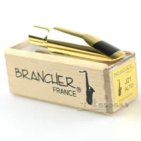 Французская серия «Dye J Fruncher», золото, с золотой средней школой средней школы средней школы, металлическая флейта головка.